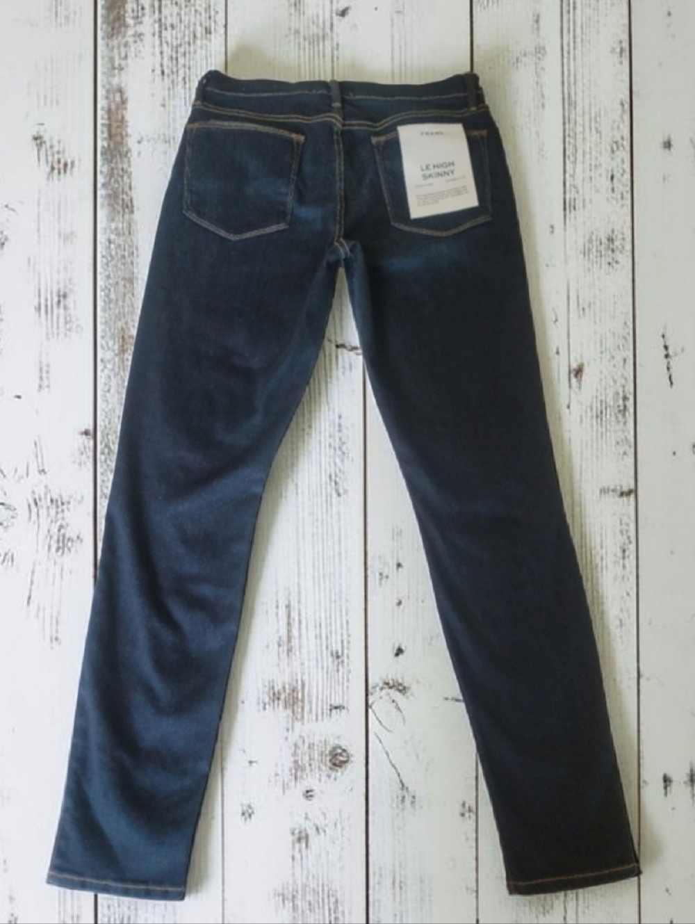 FRAME NWT Le High Skinny Jeans Size 29 Dark Wash Luxury Premium Denim